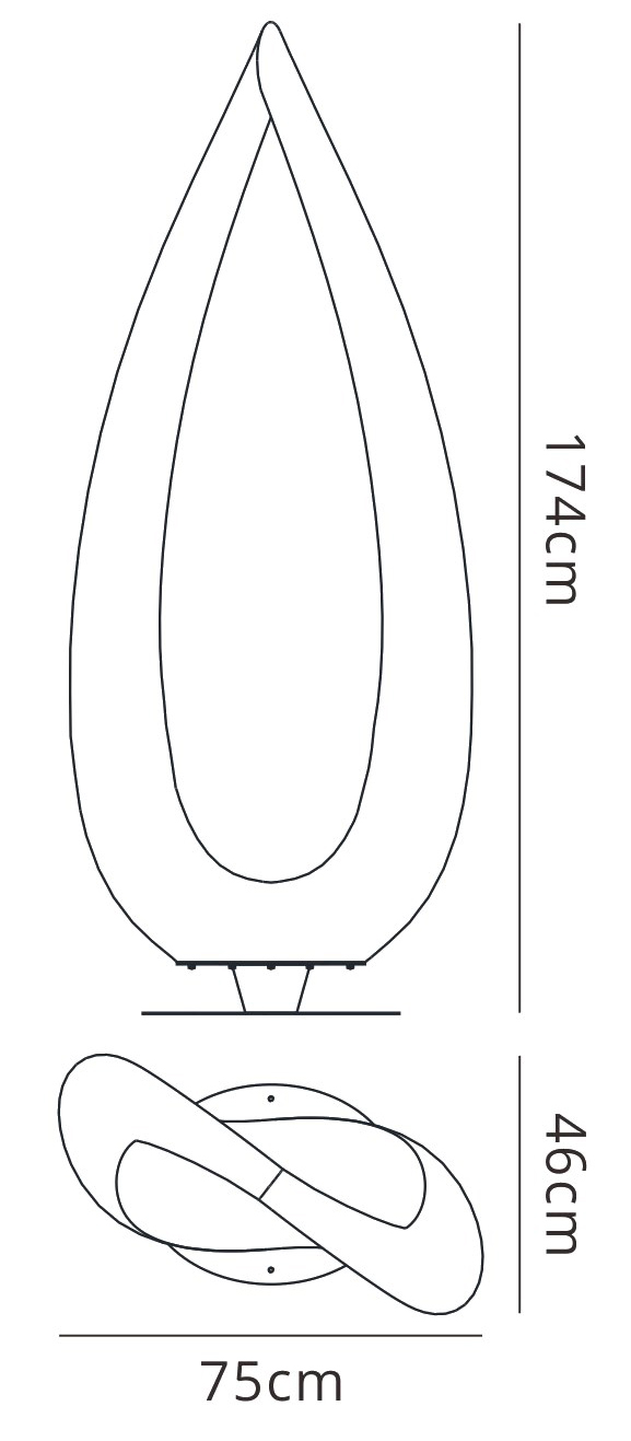 Pine Exterior Lights Mantra Designer Floor Lamps